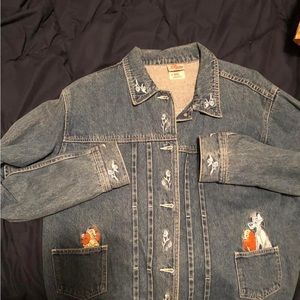 Disney Lady and the Tramp denim jacket.
